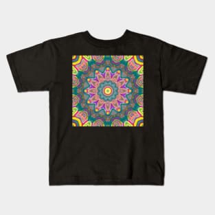 Psychedelic Trippy Acid LSD Art Kids T-Shirt